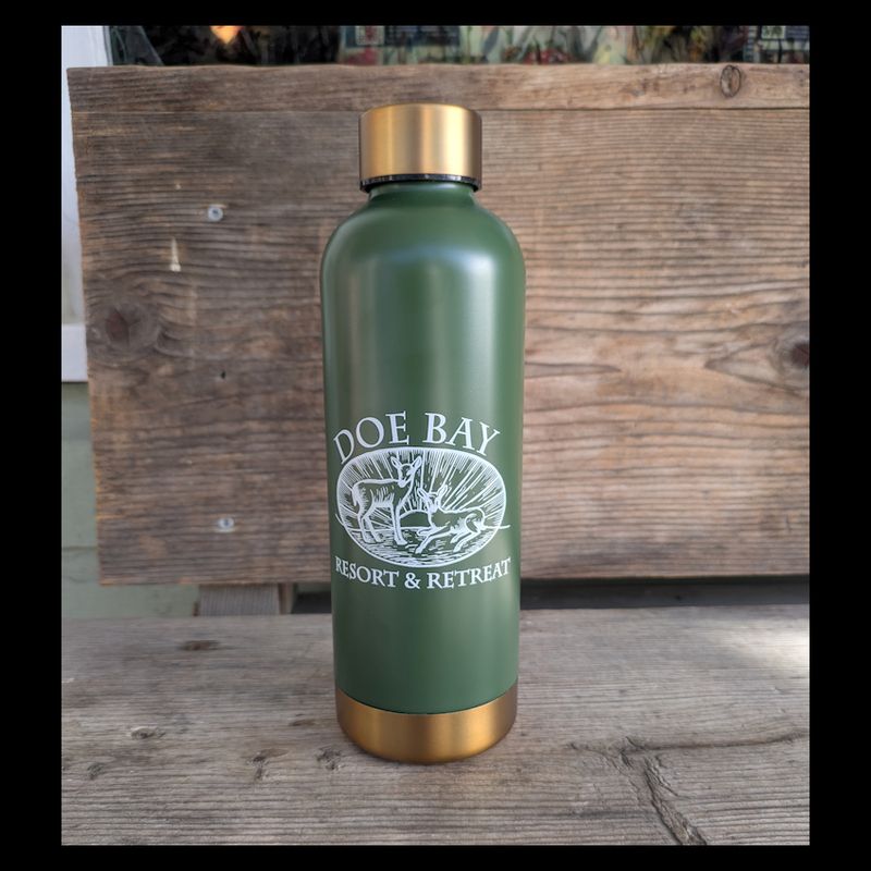 Double Wall Stainless Steel Bottle – 18 oz.