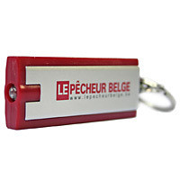 Porte-clés &quot;Le Pêcheur Belge&quot; avec lampe LED