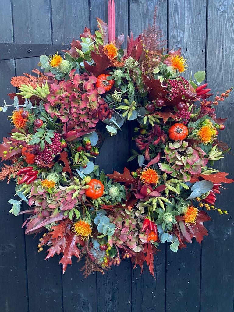Autumnal Door Wreath Autumnal Door Wreath