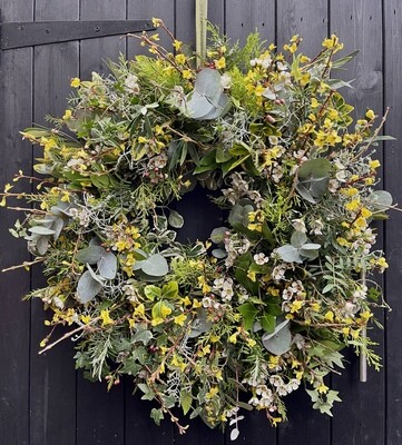 Springtime Door Wreath