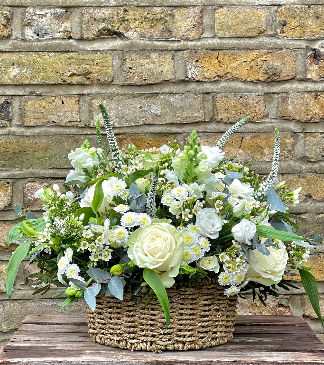 "Grace and Charm" Basket arrangement