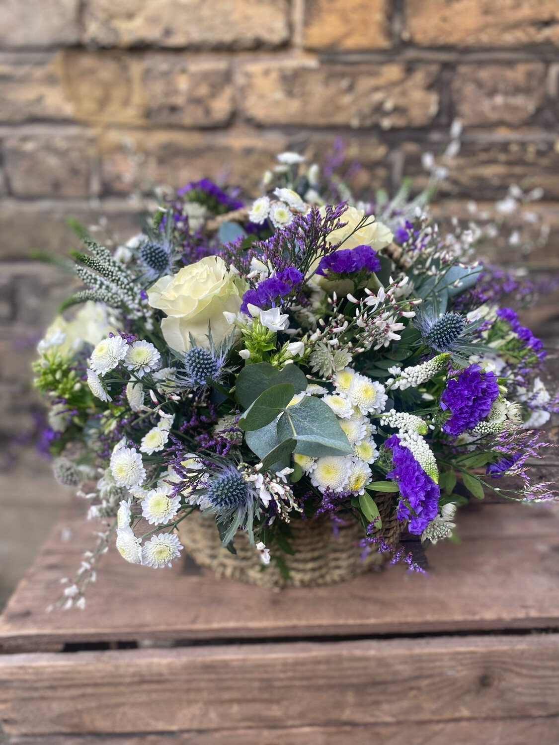 "Amethyst" Basket arrangement
