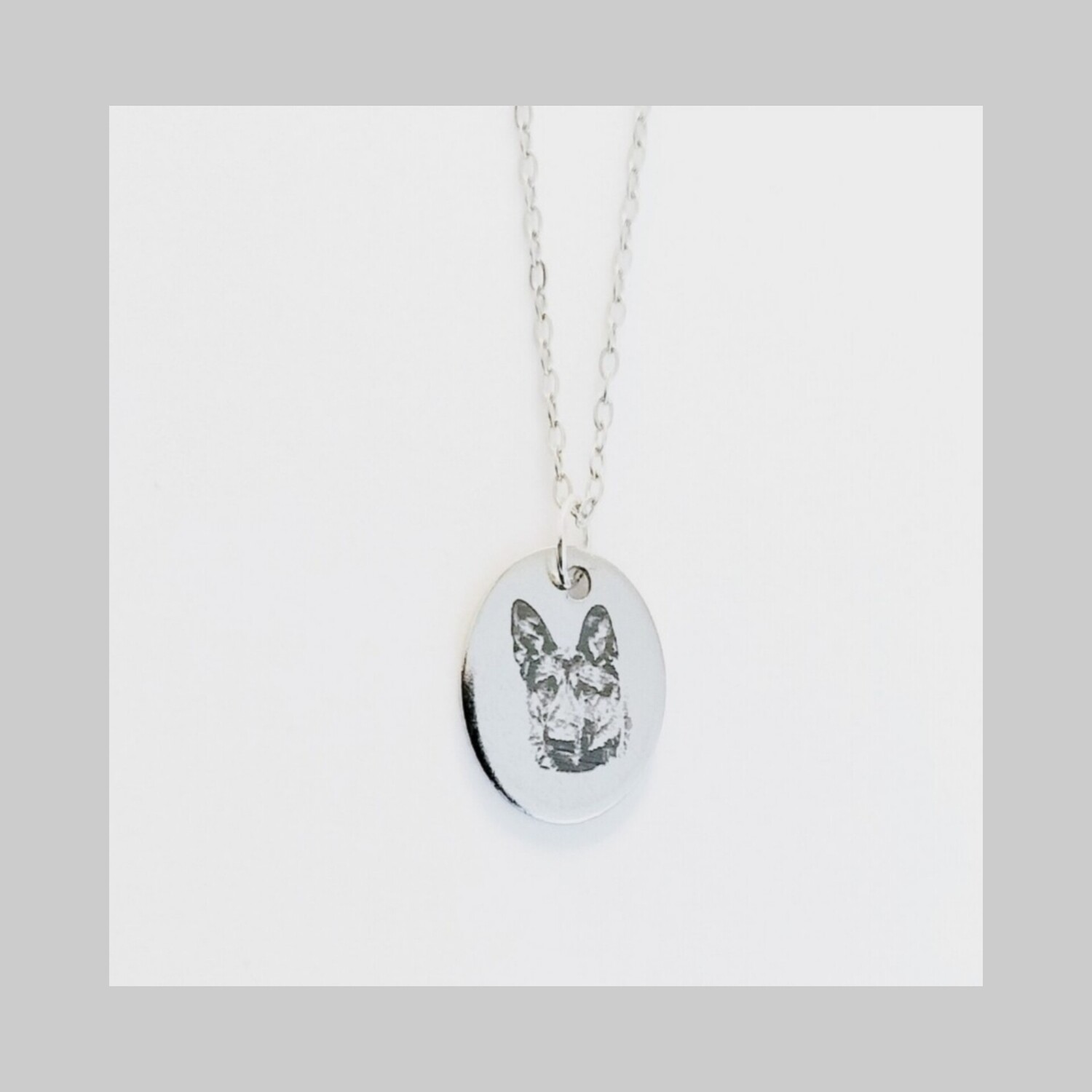 Pet Portrait Necklace
