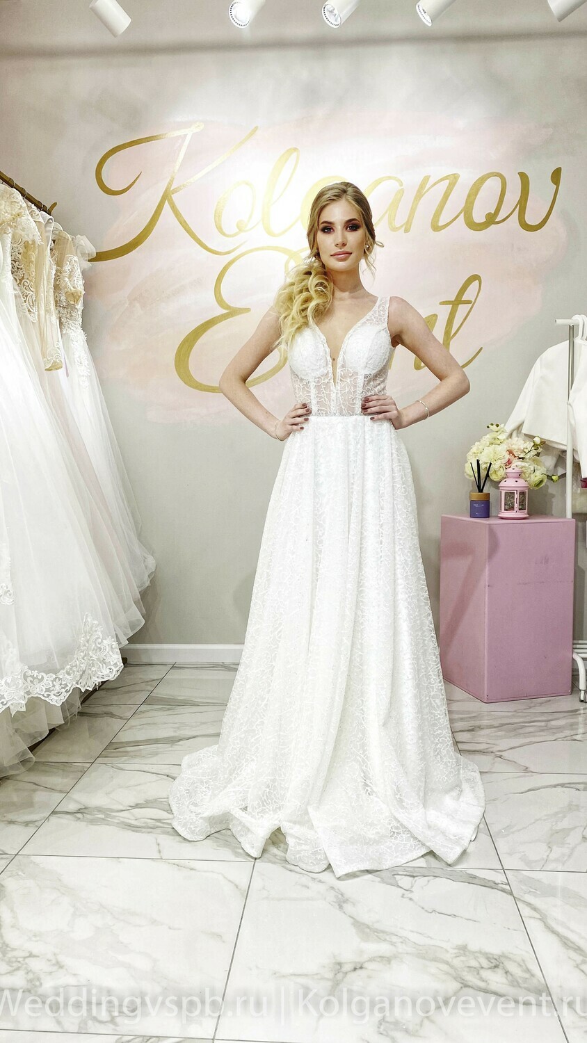 Свадебное платье "Элизабет" (44-46 размер)