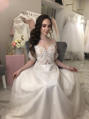 Свадебное платье "Лизаветта" (42 размер)