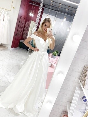 Свадебное платье "Алекса" (44 размер)