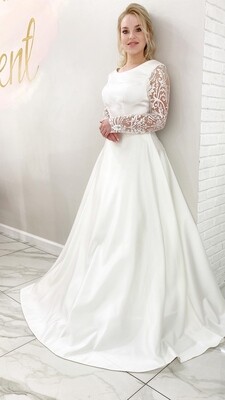 Свадебное платье "Одри" (48 размер)