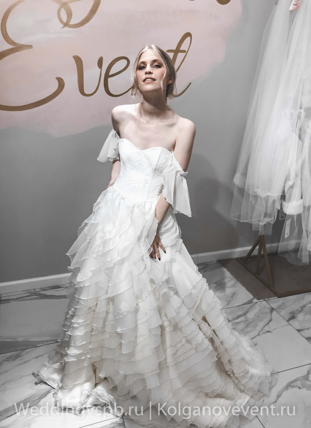 ​Свадебное платье "Клементина" (44 размер)