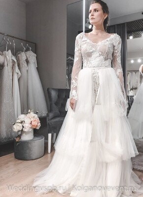 Свадебное платье "Дориана" (44 размер)