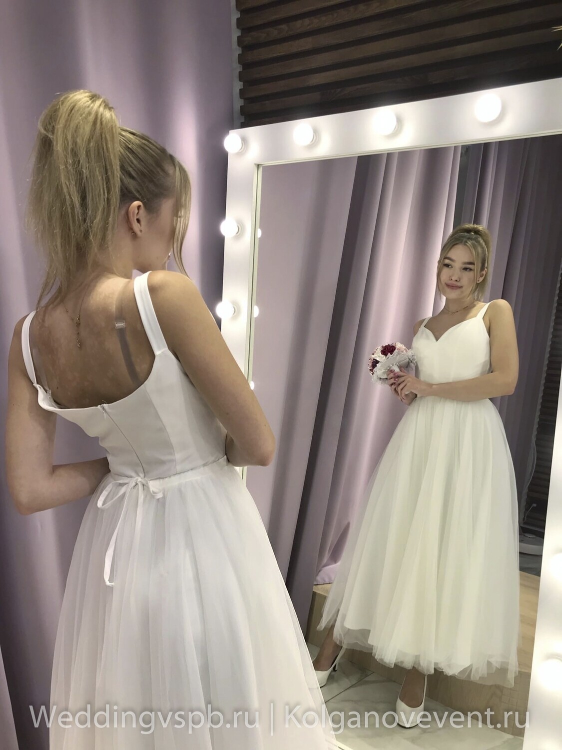 Свадебное платье "Жозефина" (42 размер)