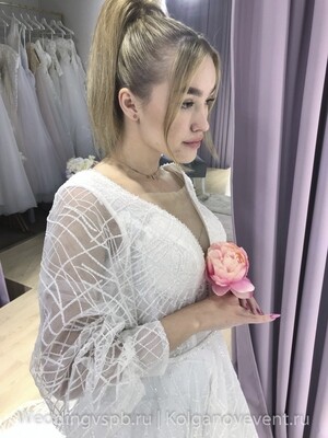 Свадебное платье "Жанна" (48 размер)