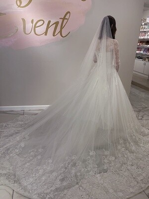 Свадебное платье "Изольда" (44 размер)