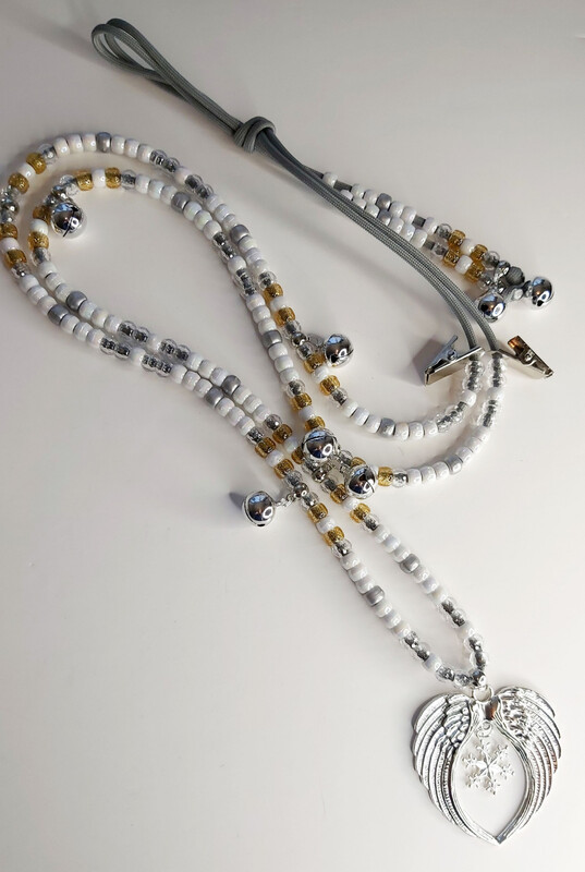 SNOW ANGEL rhythm beads for horses and ponies SNOW ANGEL rhythm beads for horses and ponies