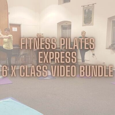 Fitness Pilates Express - 6 x Class Video Bundle