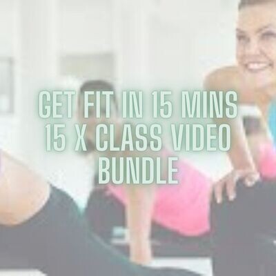 Get Fit in 15 Minutes - 15 x Workout Video Bundle