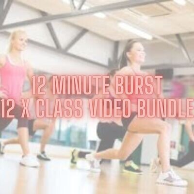 12 Minute Burst - 12 x Workout Video Bundle