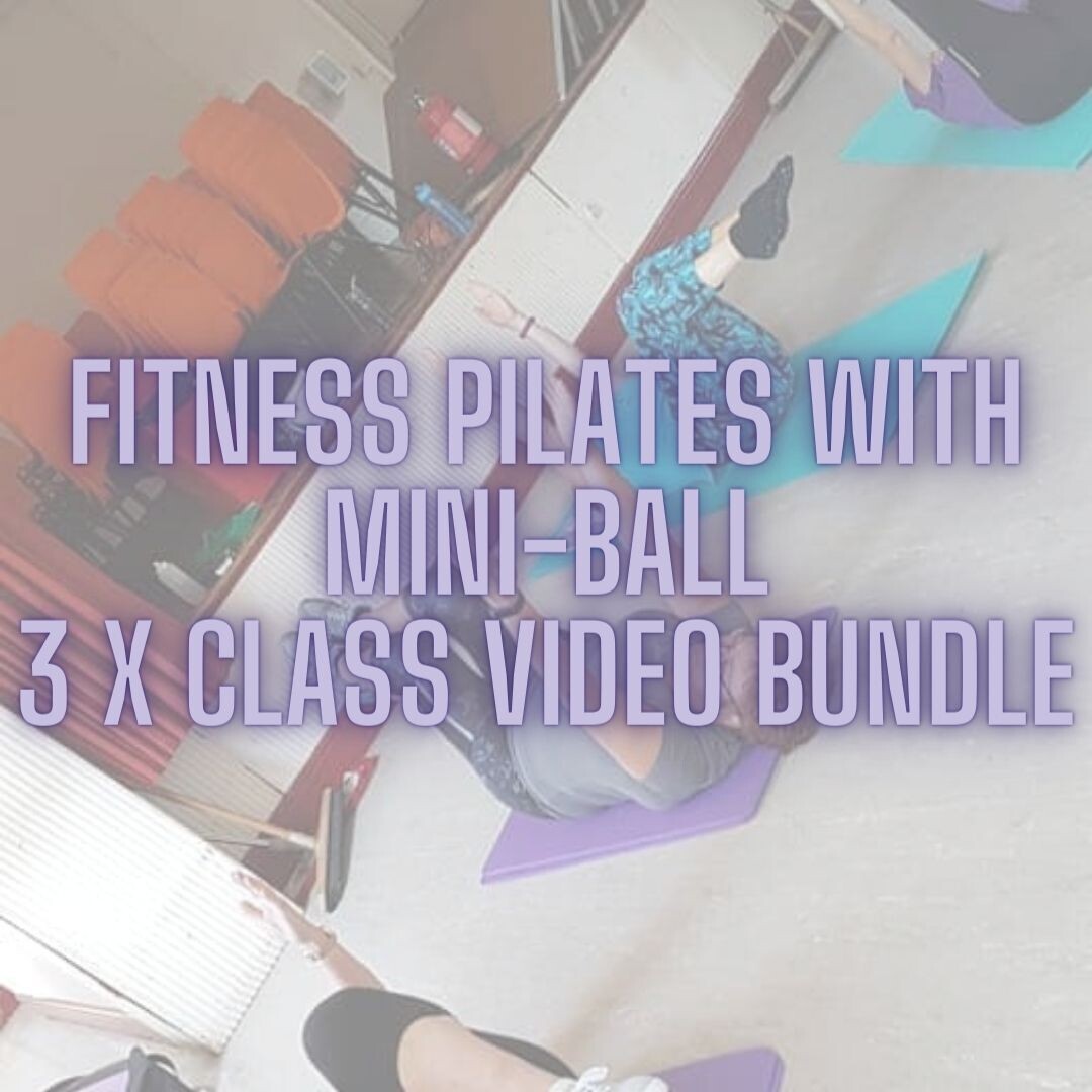 Fitness Pilates with Mini-Ball - 3 x Class Video Bundle