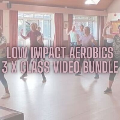 Low Impact Aerobics - 3 x Class Video Bundle