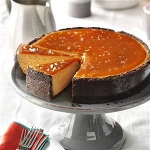 Salted Caramel Kahlua Cappuccino Cheesecake