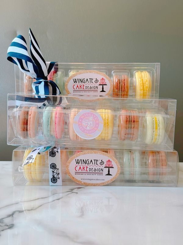 French Macaron Gift Box 6 Pack
