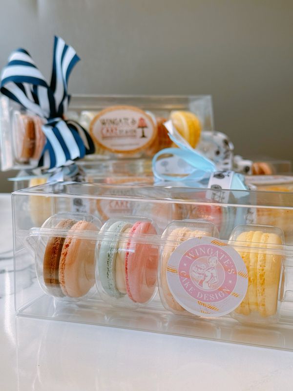 French Macaron Gift Box 6 Pack
