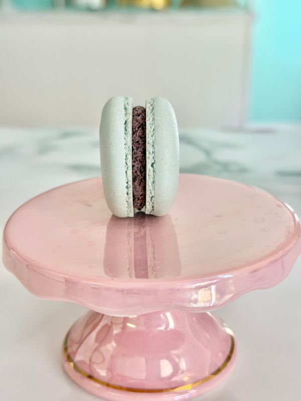 Blueberry French Macaron