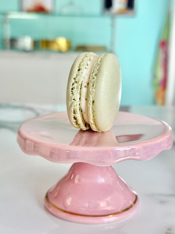 Pistachio French Macarons