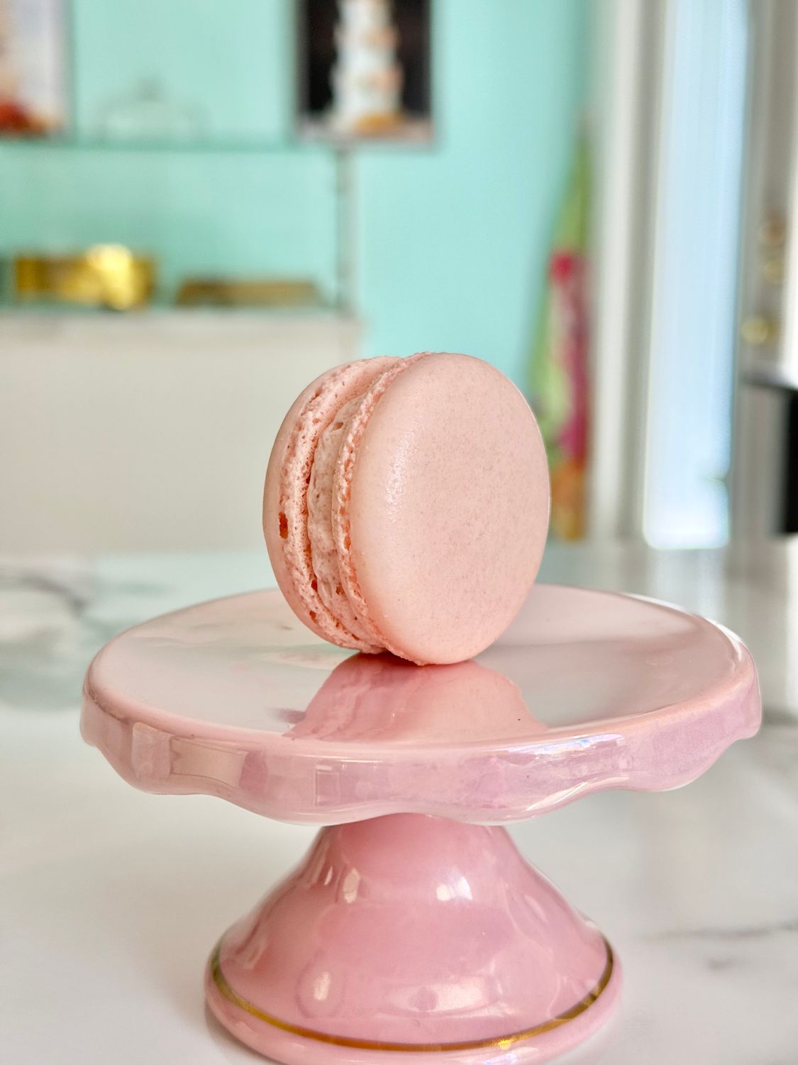Strawberry French Macaron