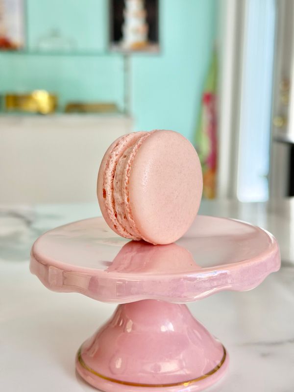Strawberry French Macaron