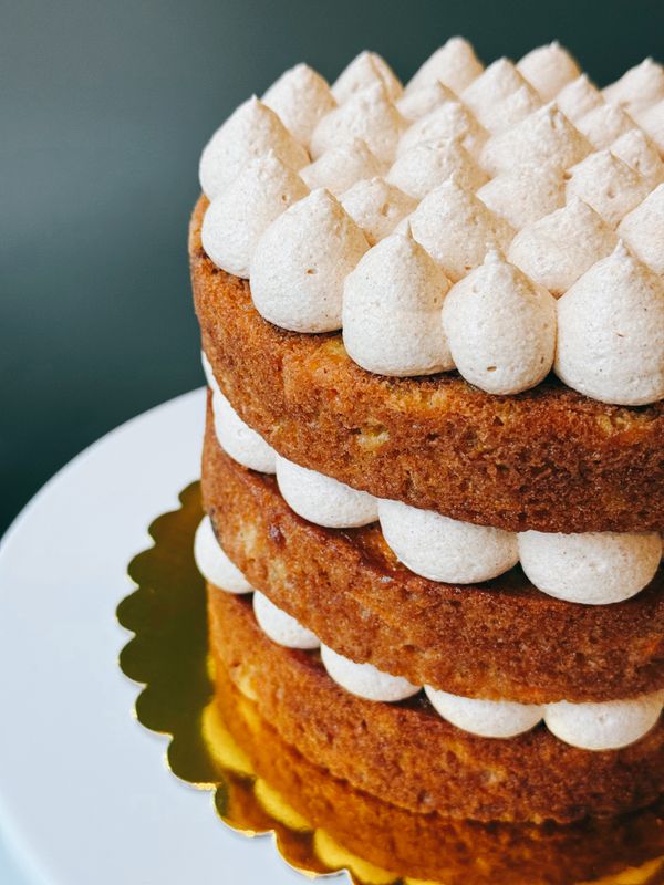 Honey Bourbon Carrot Cake