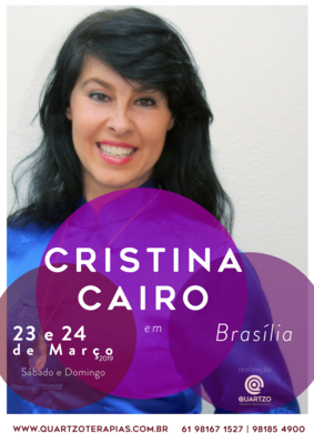 CRISTINA CAIRO em Brasília