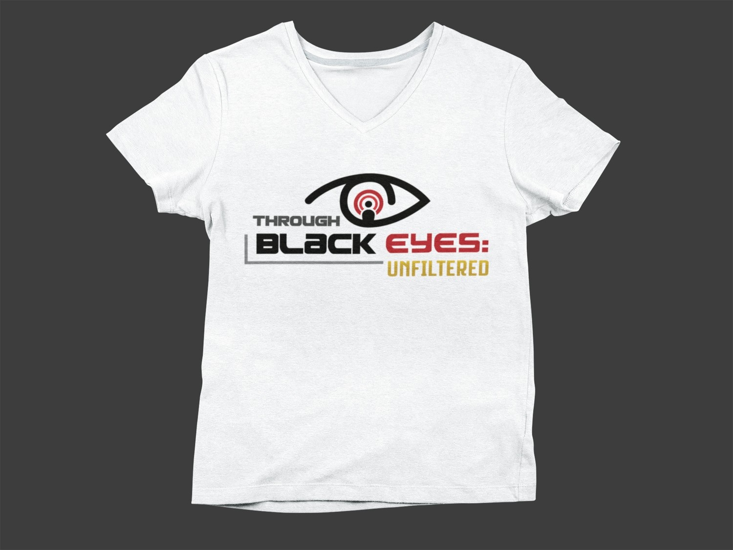 TBE: Unfiltered Logo T-Shirt (white)