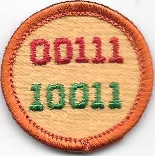 Girl Scout 1980-96 Senior CHILD CARE Interest Project Patch IP Babysitting Badge