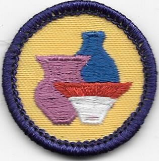 Ceramics and Clay Purple Border 1990-1998