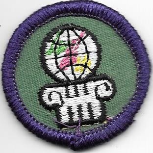 World of the Arts Dabbler Purple Border 1980-1998