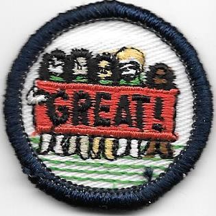 Girls are Great Navy Border 1994-1998