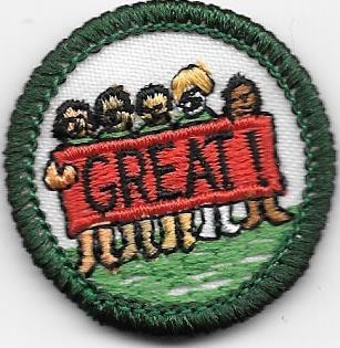 Girls are Great Green Border 1994-1998