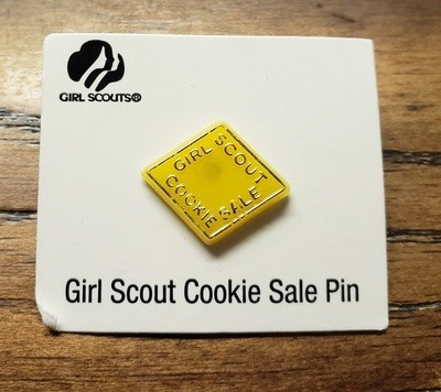 2000 Yellow Plastic Cookie Pin