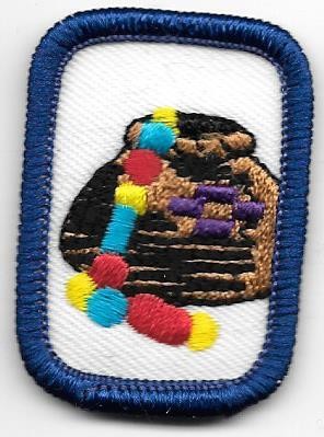 Folk Arts Dark Blue Border 1997-2010