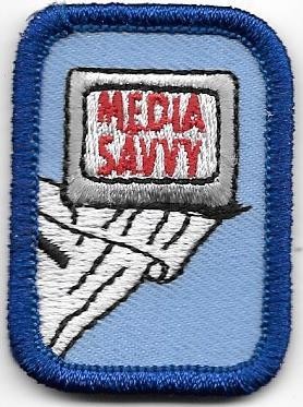 Media Savvy Dark Blue Border 1997-2010