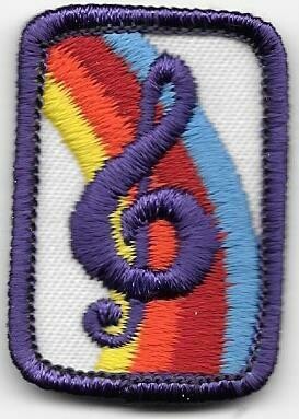 Music Purple Border 1980-1996