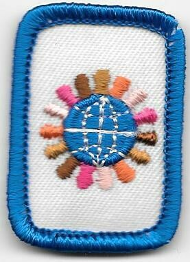 World of People Dabbler Blue Border 1980-1996
