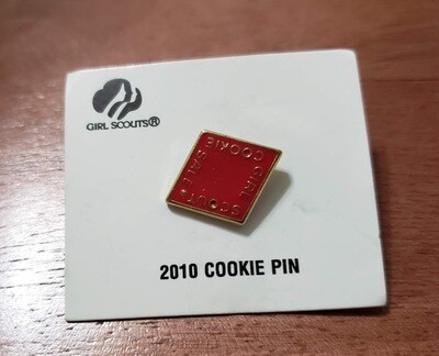 2010 Hot Pink Metal Cookie Pin