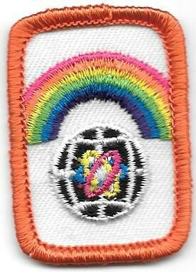 World of Today and Tomorrow Dabbler Orange Border 1980-1996