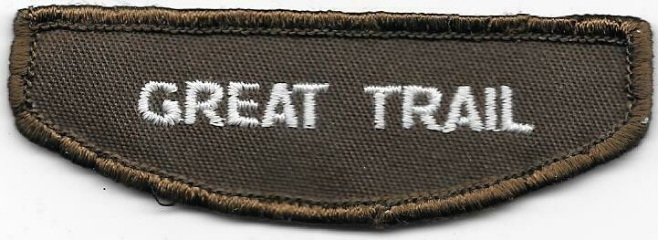 Great Trail brownie ID strip