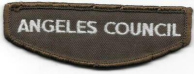 Angeles Council brownie ID strip