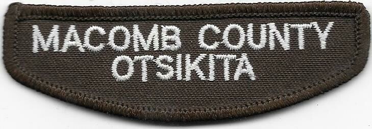 Macomb County Otsikita brownie ID strip