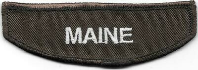 Maine brownie ID strip