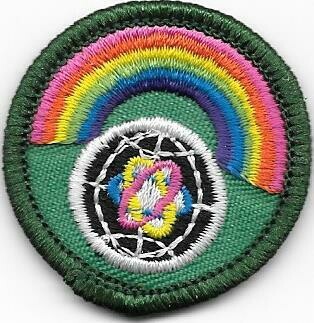 Dabbler Rainbow Green Border 1999-2000