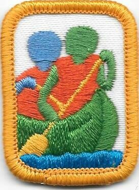 Paddle Pole and Roll Yellow Border 1983-1996